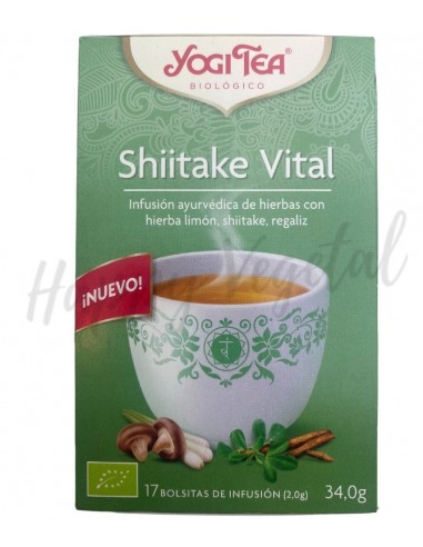 Infusión Shiitake Vital 17 bolsitas (Yogi Tea)