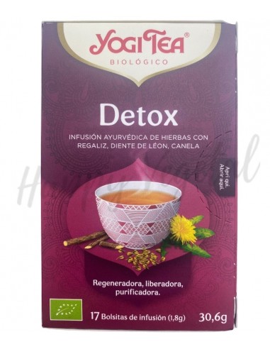 Infusión Detox 17 bolsitas (Yogi Tea)