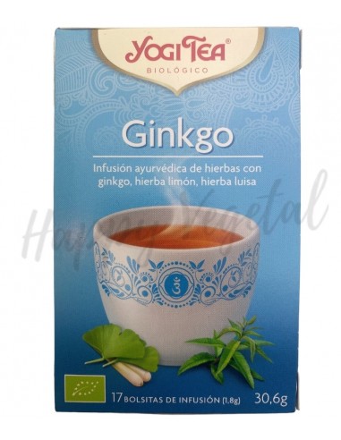 Infusión Ginkgo 17 bolsitas (Yogi Tea)