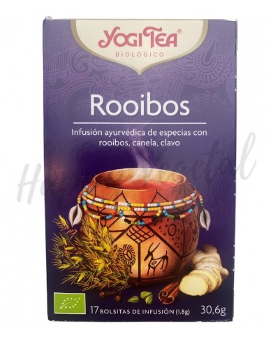 Infusión Rooibos 17 bolsitas (Yogi Tea)