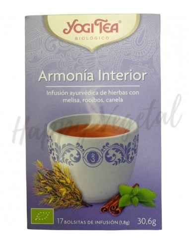 Infusión Armonía Interior 17 bolsitas (Yogi Tea)