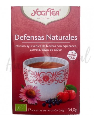 Infusión Defensas Naturales 17 bolsitas (Yogi Tea)