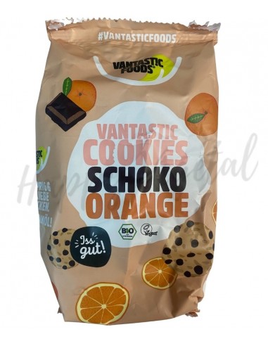 Galletas de chocolate y naranja 125g (Vantastic Foods)