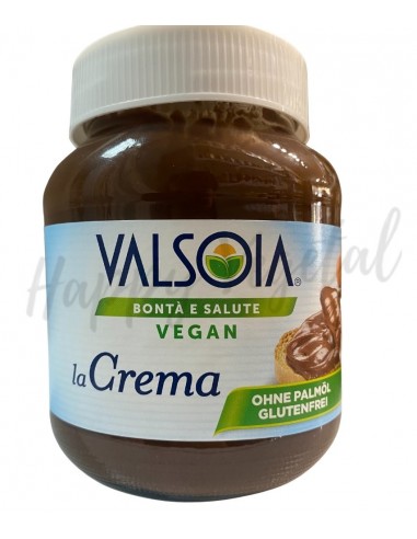 Crema de cacao con avellanas (Valsoia)