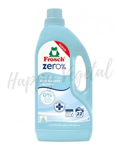 Detergente liquido pieles sensibles frosch zero 1500 ml (Froggy)