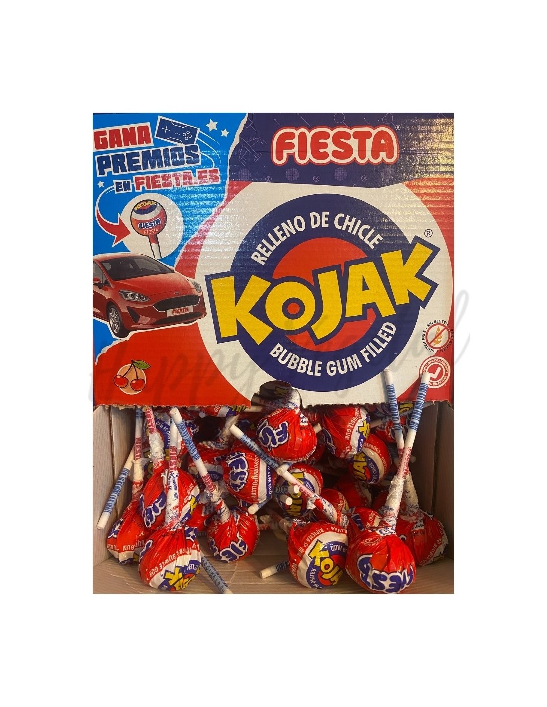 Chupa chups Kojak chicle sabor cola