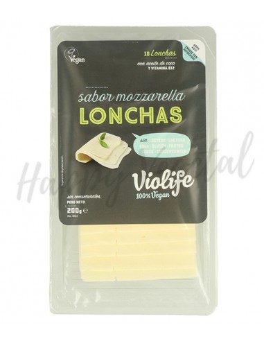 Lonchas sabor mozzarella 200g (Violife)