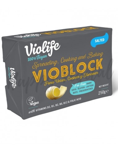 Vioblock con sal 250g (Violife)