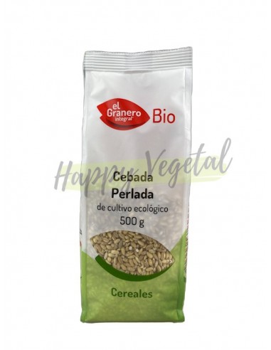 Cebada perlada en grano bio 500g (El granero)