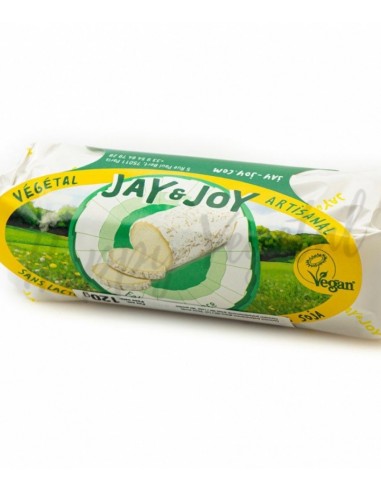 Rulo de queso de cabra vegano Bio 120g (Jay & joy)