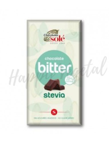 Chocolate 72% cacao con stevia (Solé)