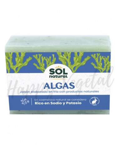 Jabón De Algas 100g (SOL NATURAL)