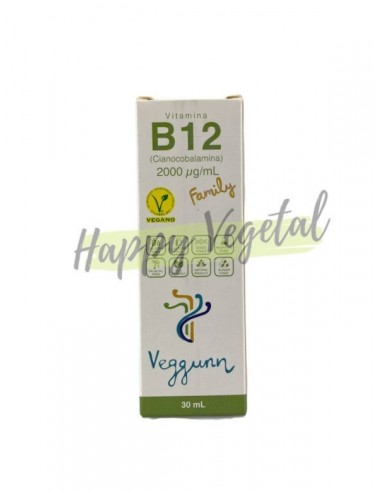 Vitamina B12 líquida 30ml (Veggunn)
