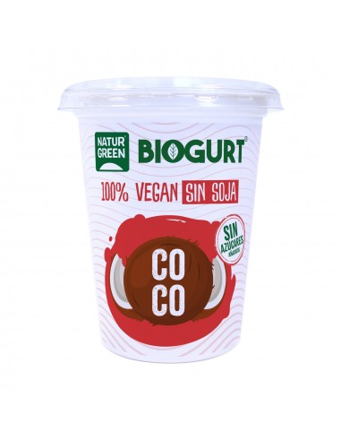 Biogurt de coco 400g (Natur Green)