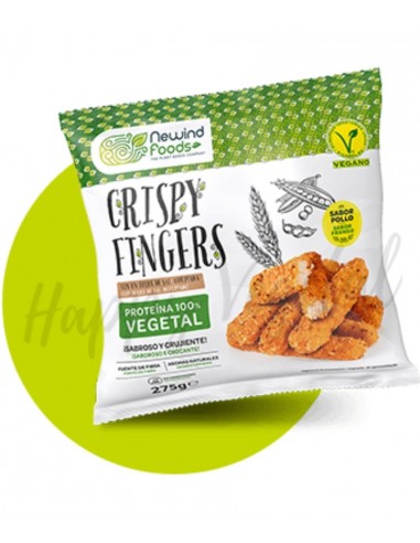 Crispy Fingers Sabor Pollo Vegano - Sal Ahumada A GRANEL por unidad 24g (NEWIND)