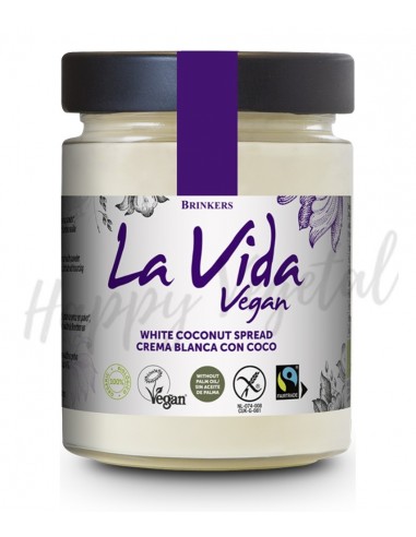 Crema Blanca Coco 270 g (La Vida Vegan)