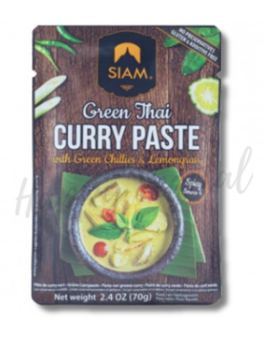 Pasta de Curry Verde 70g (DESIAM)