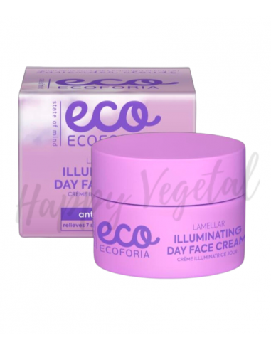 Crema De Día Facial Iluminadora Lamelar, 50 ML (Ecoforia)