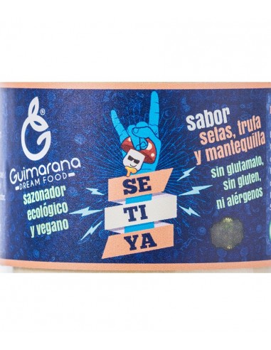 Sazonador Vegano Sabor Setas, Trufa Y Mantequilla 100g A GRANEL ECO (Guimarana)