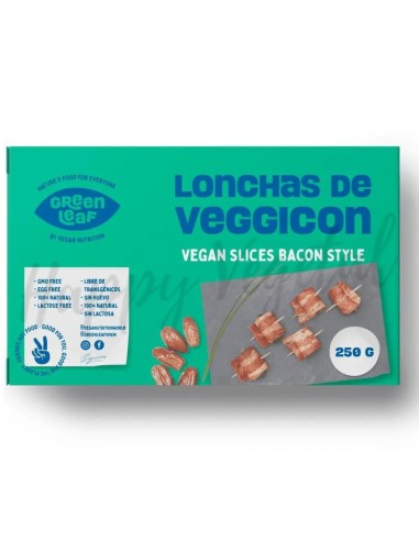 Bacon en lonchas vegano 250g (Green Leaf)