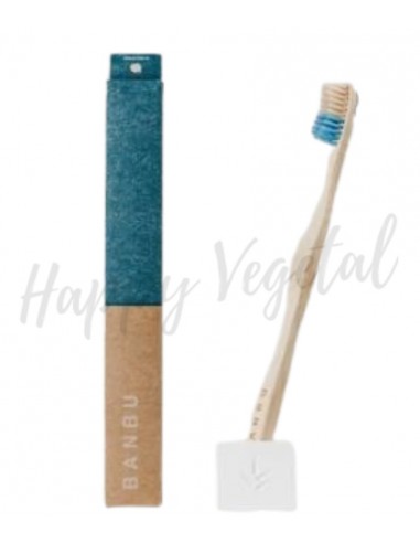 Cepillo Dental Adulto Duro Color Azul (BANBU)