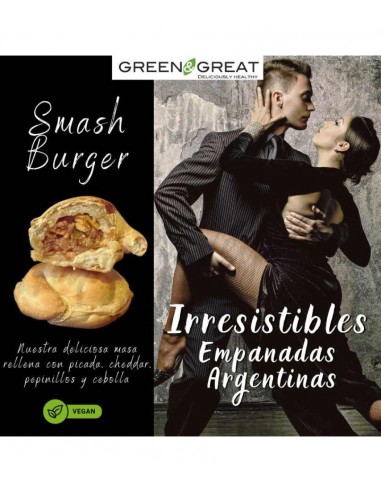 Empanada argentina Vegana Smash Burger 85g (Green Great)
