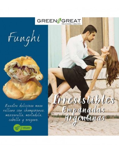 Empanada argentina Vegana Funghi 85g (Green Great)