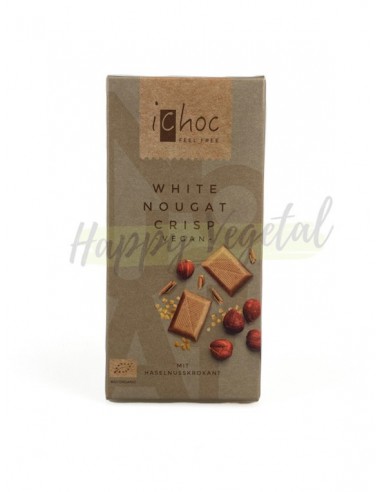 Chocolate Blanco avellana Bio 80G (Ichoc)