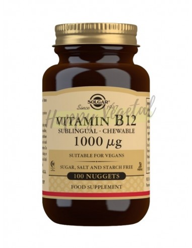 Vitamina B12 1000 mcg 100 comp (Solgar)