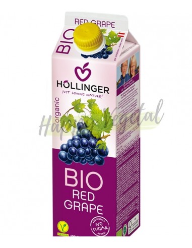 Zumo de uva negra 100% Bio (Hollinger)