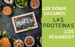 ¿De dónde obtenemos las proteínas los veganos?
